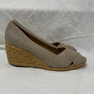 Adrienne Vittadini Open Toe Heels